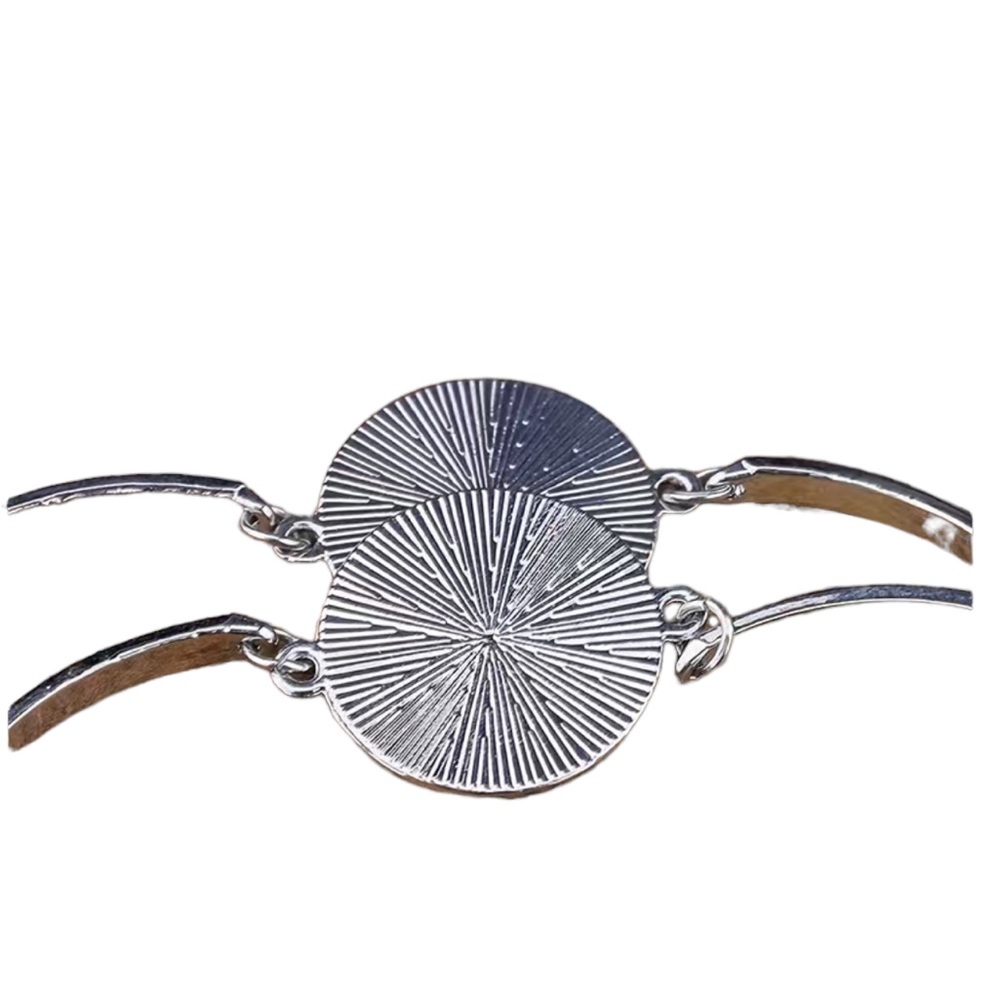 Silver Bible Scripture Adjustable Bubble Bracelet - image 4